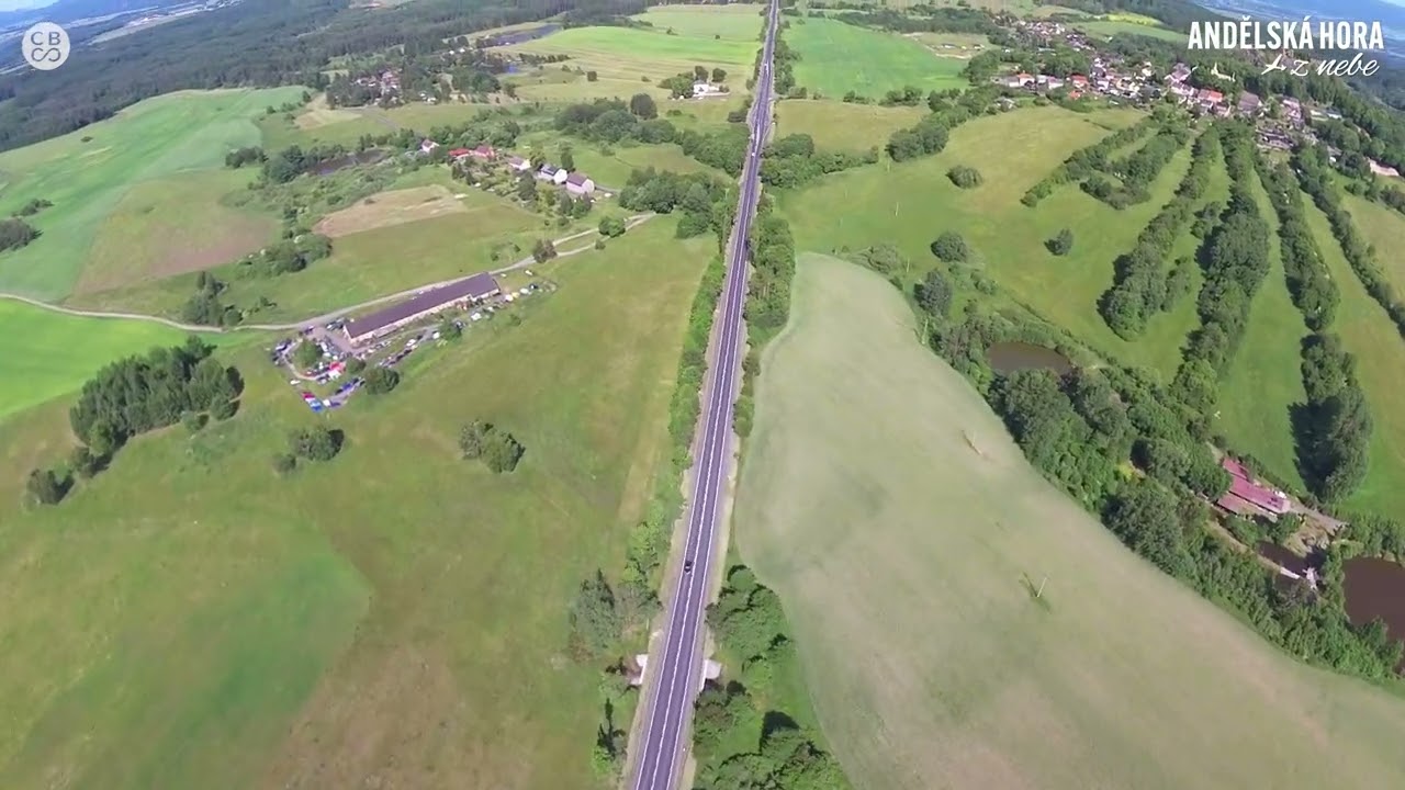 Leteck&eacute; video Andělsk&aacute; Hora z nebe
