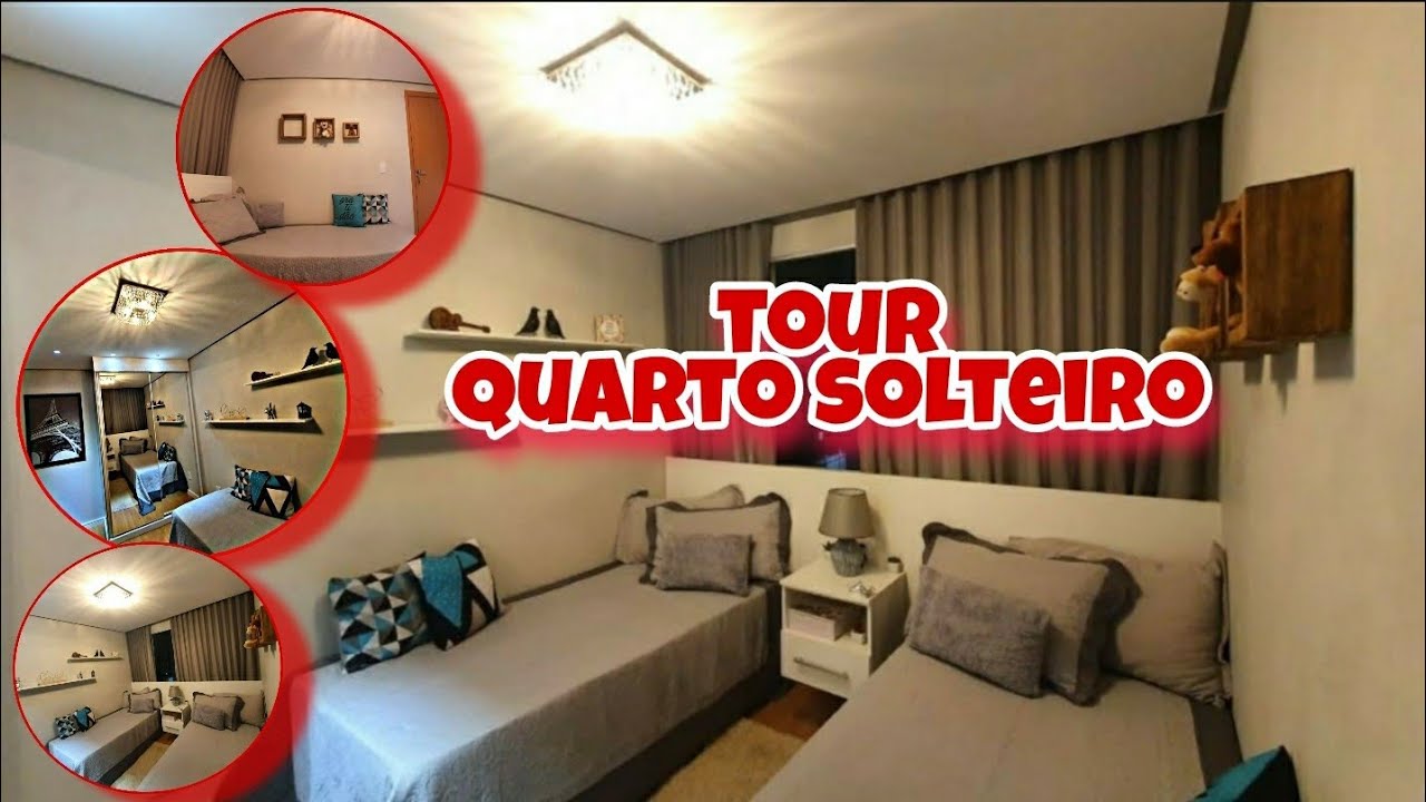 tour pelo Quarto de hóspede apê Mrv