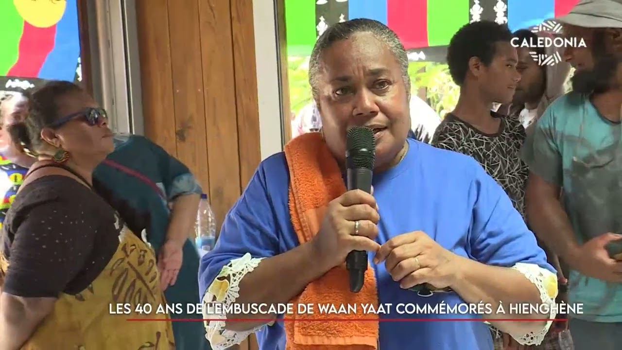 Les 40 ans de l’embuscade de Waan Yaat commémorés à Hienghène