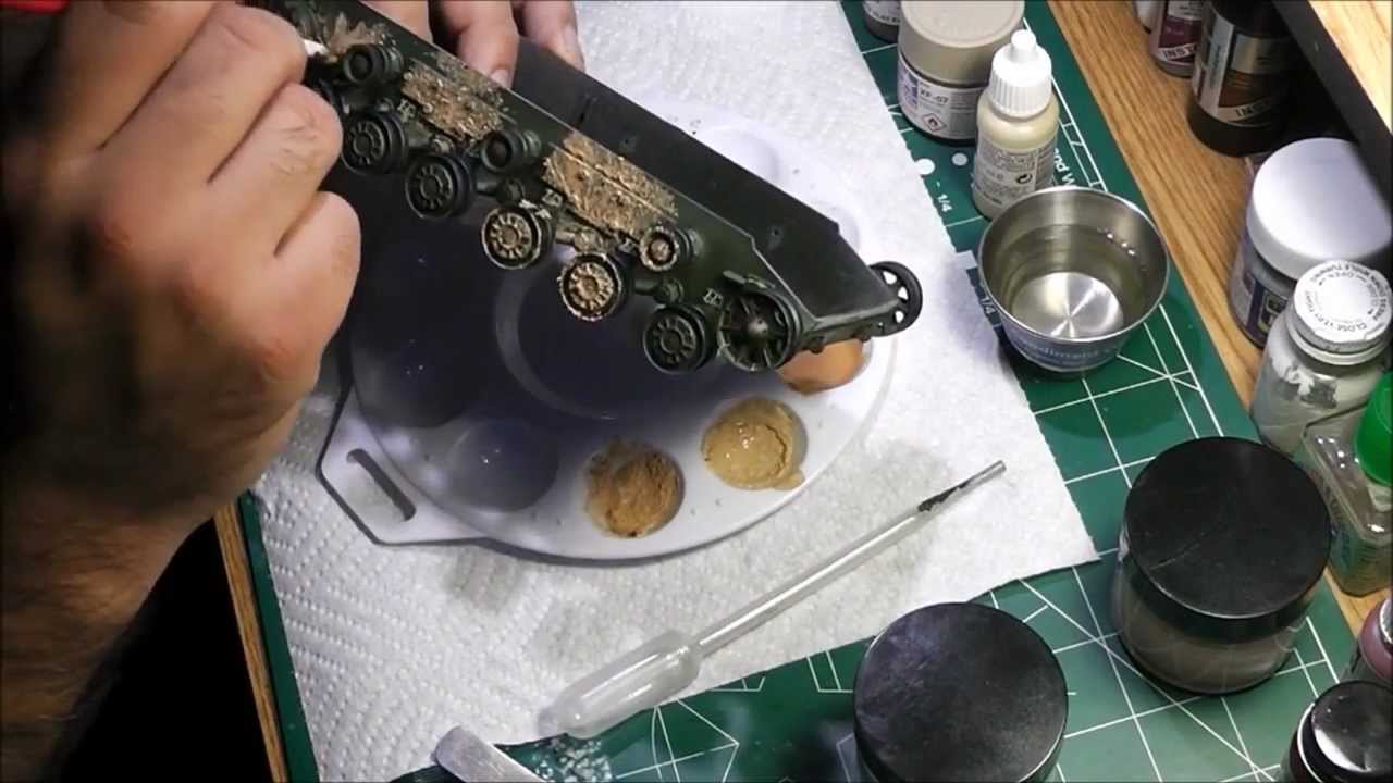 Scale Modeling 101: Making Mud with Baking Soda.