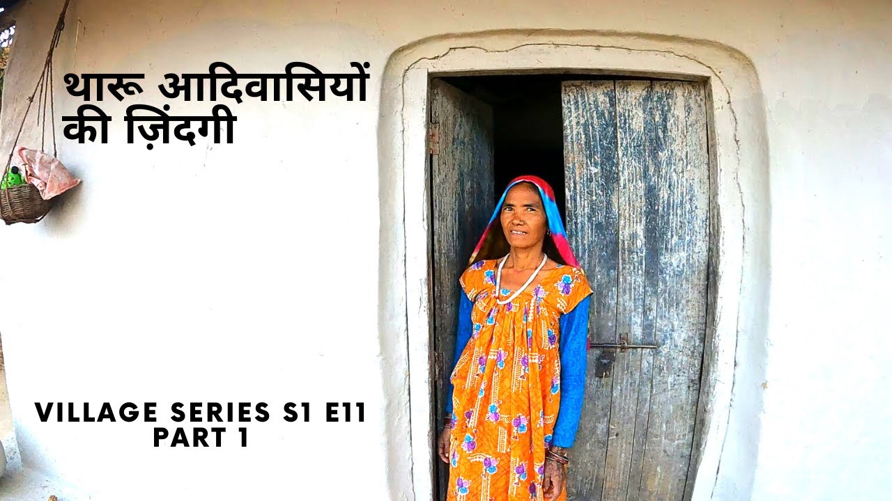 थारू आदिवासियों की ज़िंदगी | SEDA BEDA VILLAGE (U.P) |Tribal life in India | Tribes of U.P