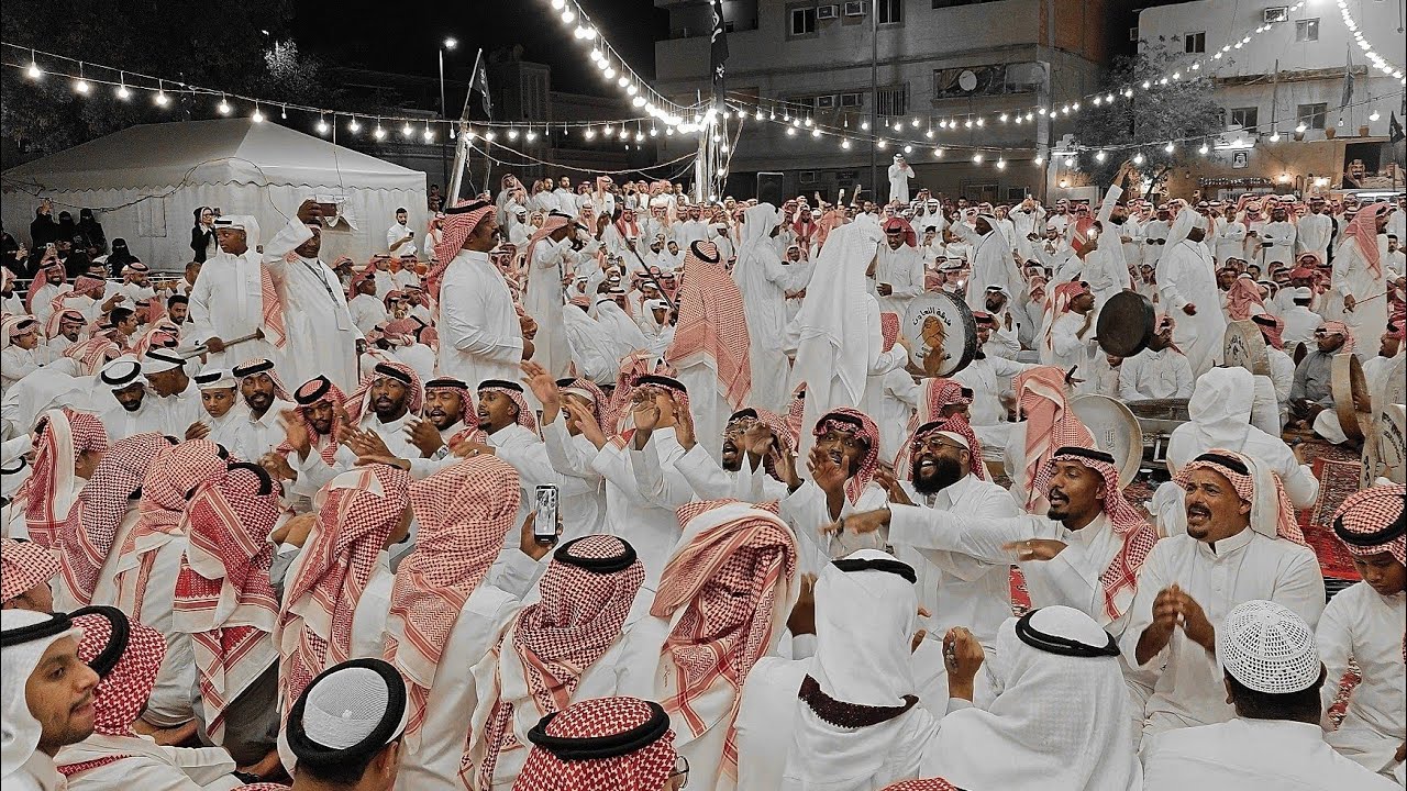 سامري - احتفال فرقه التعاون بعيد الفطر المبارك 2024 شيله سعيد جمعان - خذوني معاكم ودي أروح