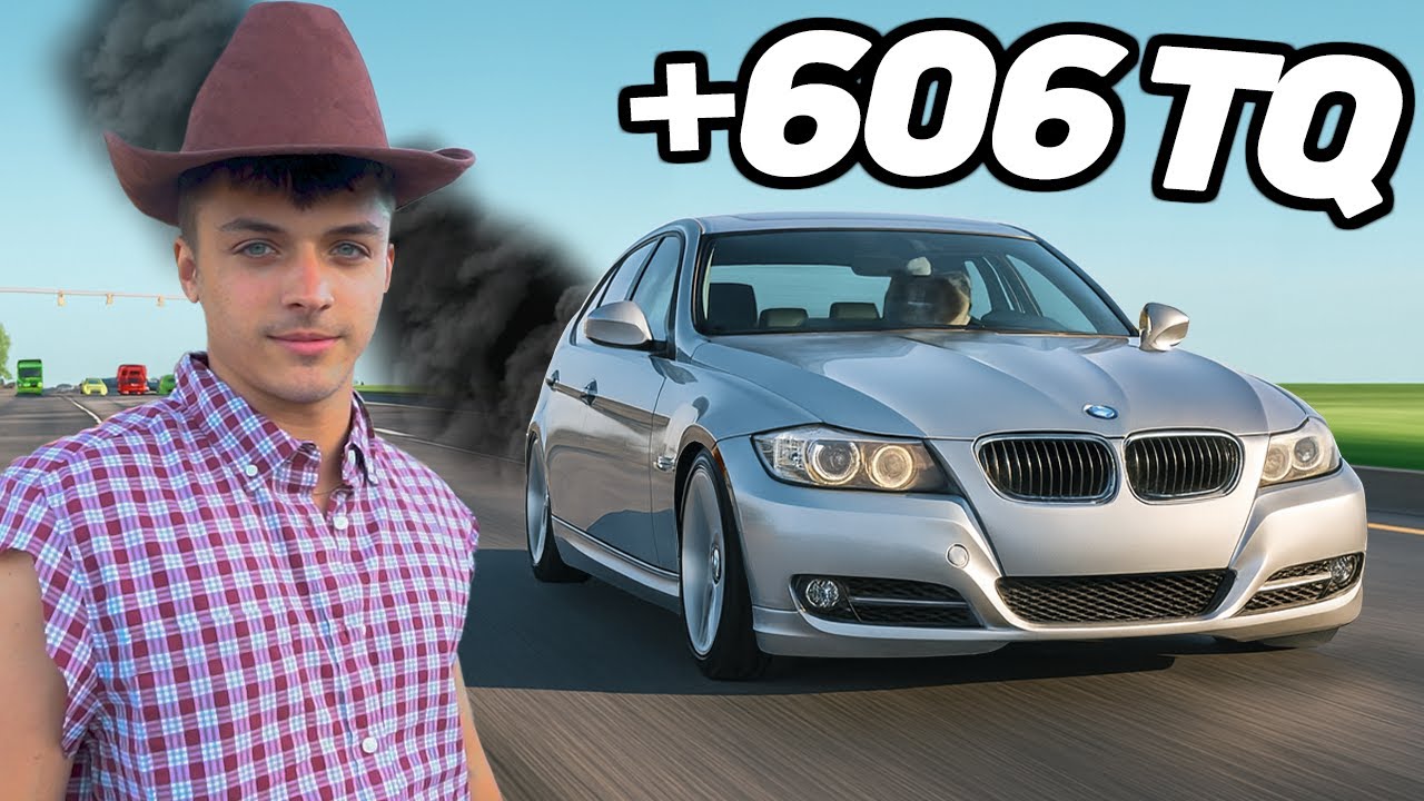 I Tuned My Diesel BMW & Took It Racing! (It Rolls Coal Now)