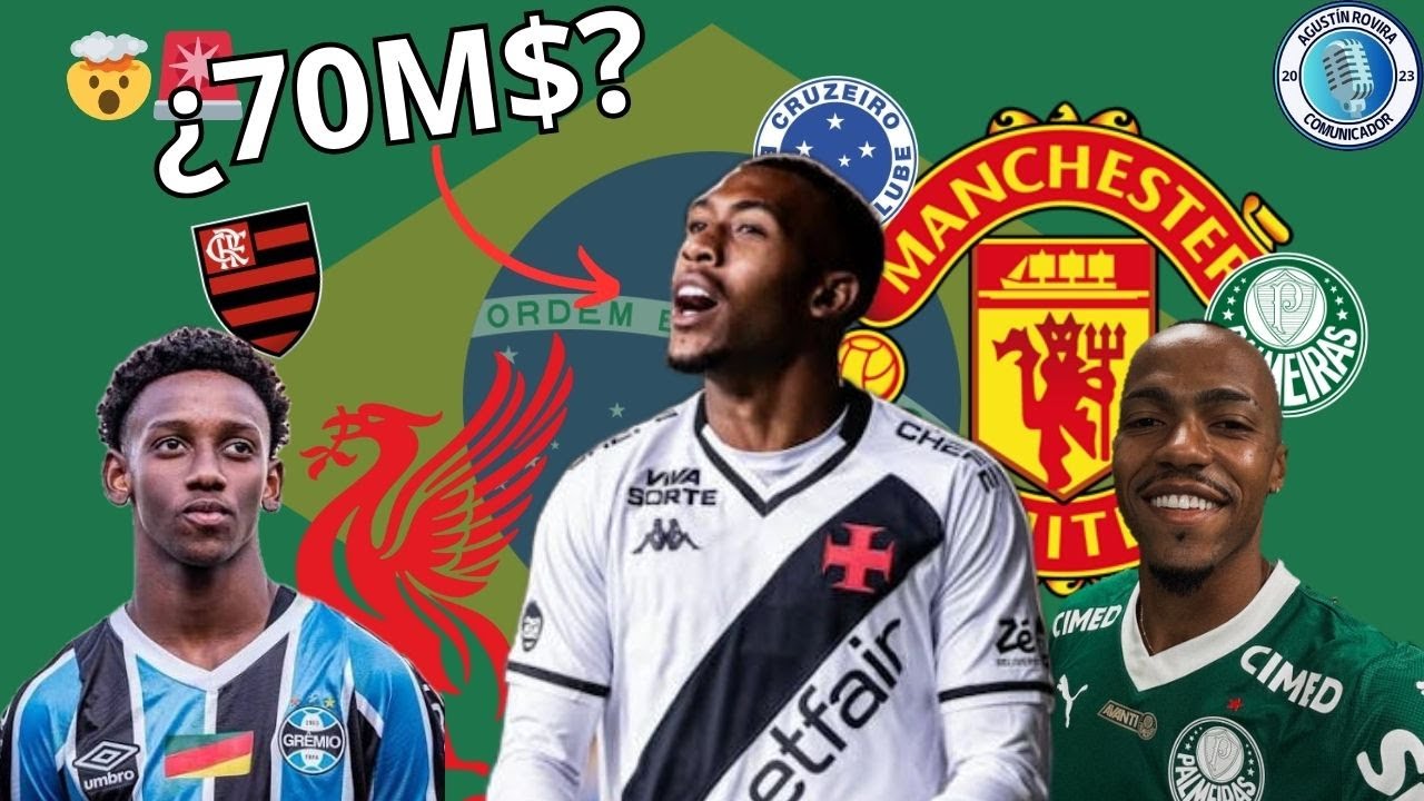 MERCADO DE PASES DEL FÚTBOL BRASILEÑO... 