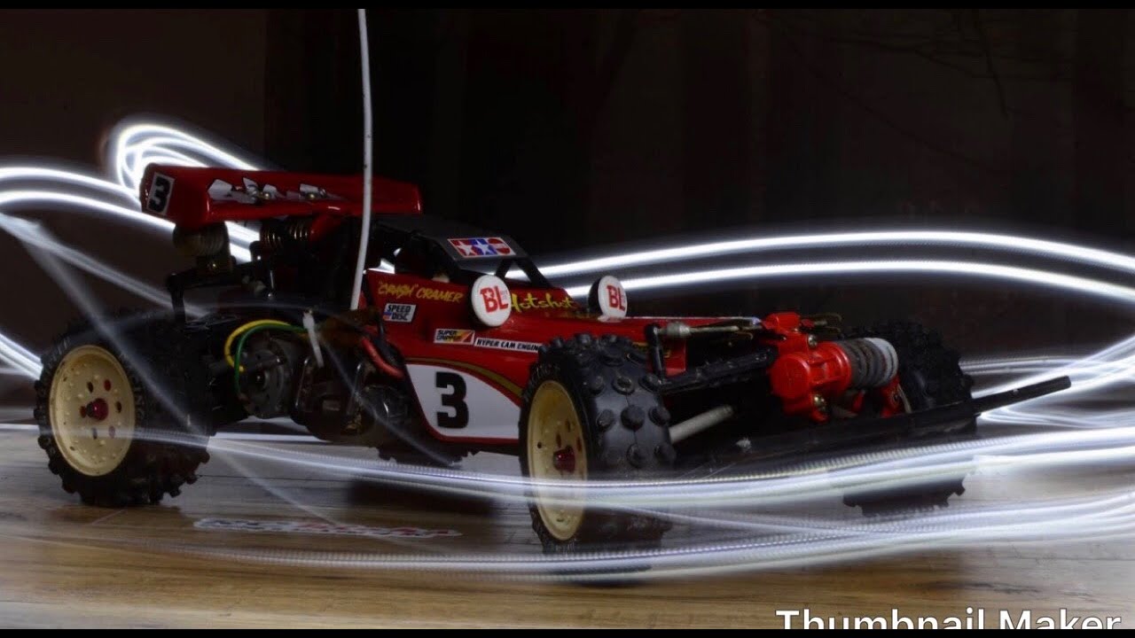 Tamiya vintage Hotshot intro & running video