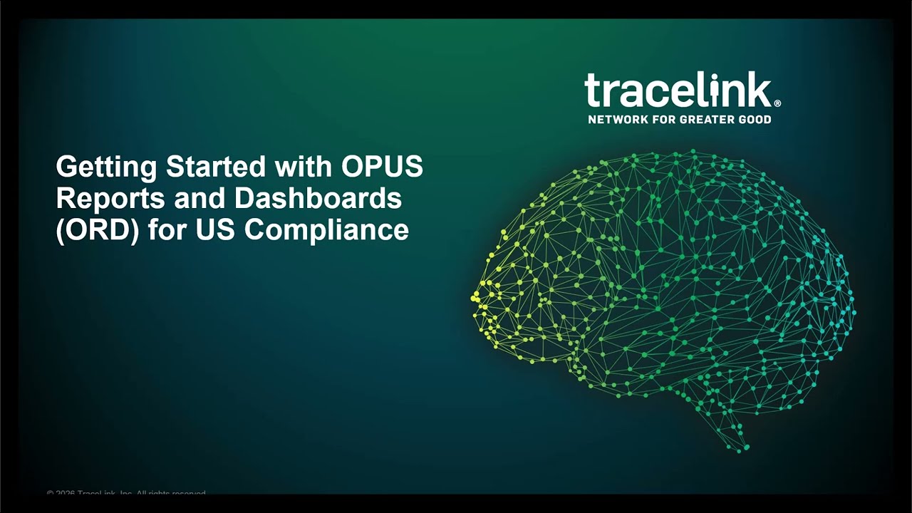 Recorded Session: Getting Started with OPUS Reports and Dashboards ORD