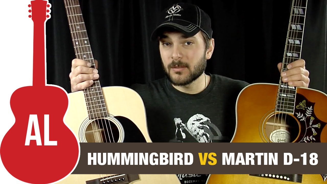 Gibson Hummingbird или Martin D18 — какая акустическая гитара лучше?