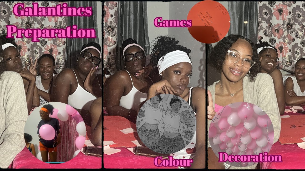 Galentines prep, Galentine, games, coloring and decoration 