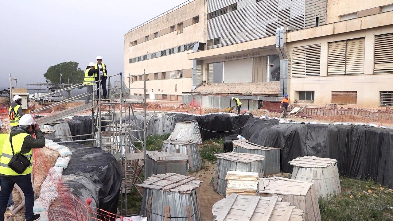 L'ampliació del Verge de la Cinta podria entrar en funcionament a finals de l'any que ve