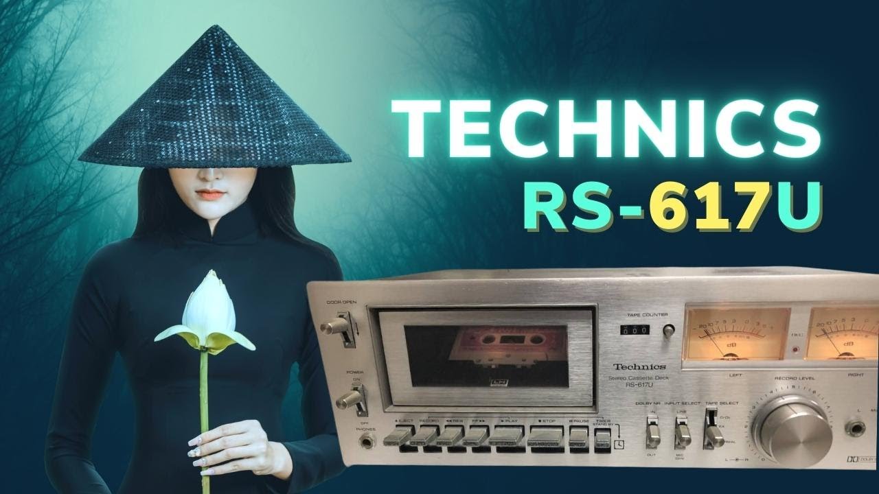 TECHNICS RS-617U - топовая кассетная дека из 1977 года. Сделана Only For Japan!
