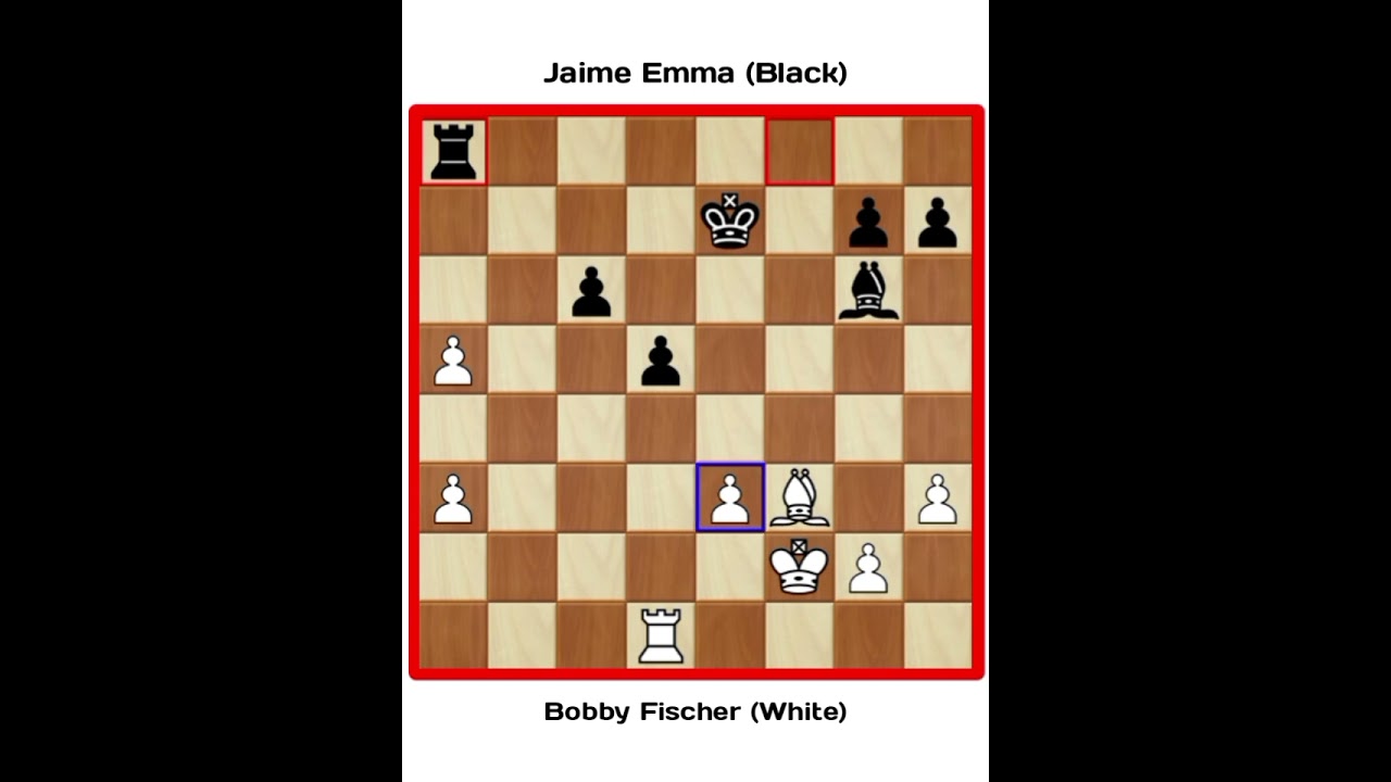 Bobby Fischer vs Jaime Emma • Mar del Plata Tournament 1959
