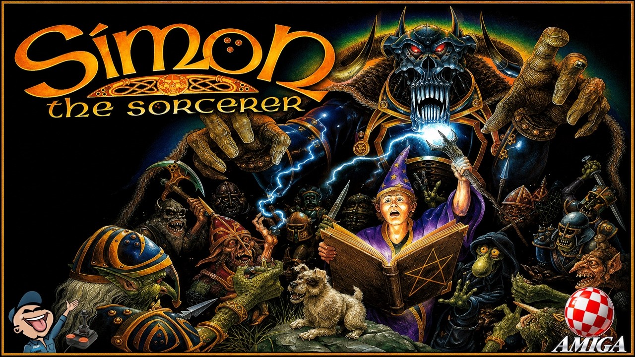 SIMON THE SORCERER – Commodore Amiga (1993) | Adventure Soft’s Hilarious British Fantasy Classic