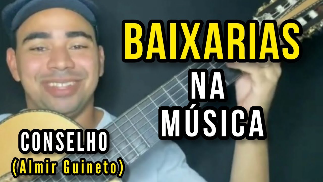 Frases de Violão 7 Cordas na Música Conselho (Almir Guineto)