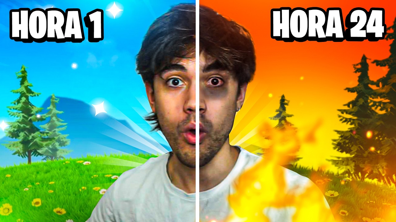 Pase 24 Horas Jugando FORTNITE
