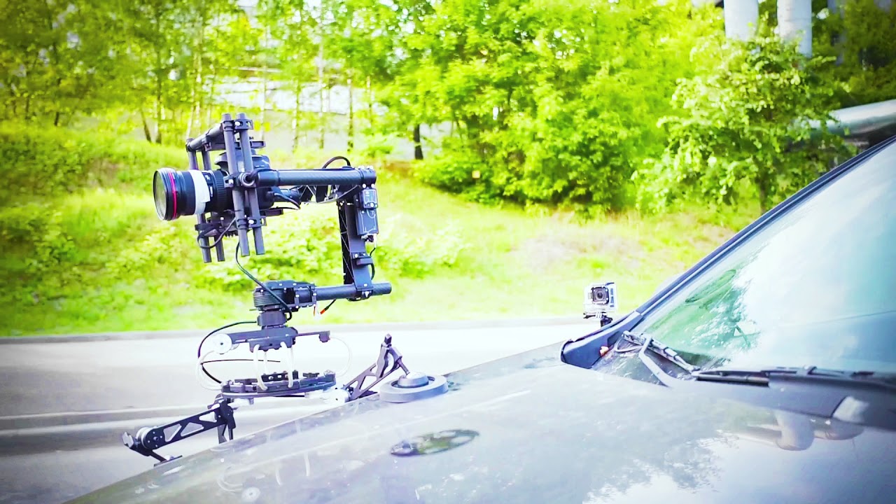 Scalca SPRUT : Magnetic car mount with FreeFly MoVI M15