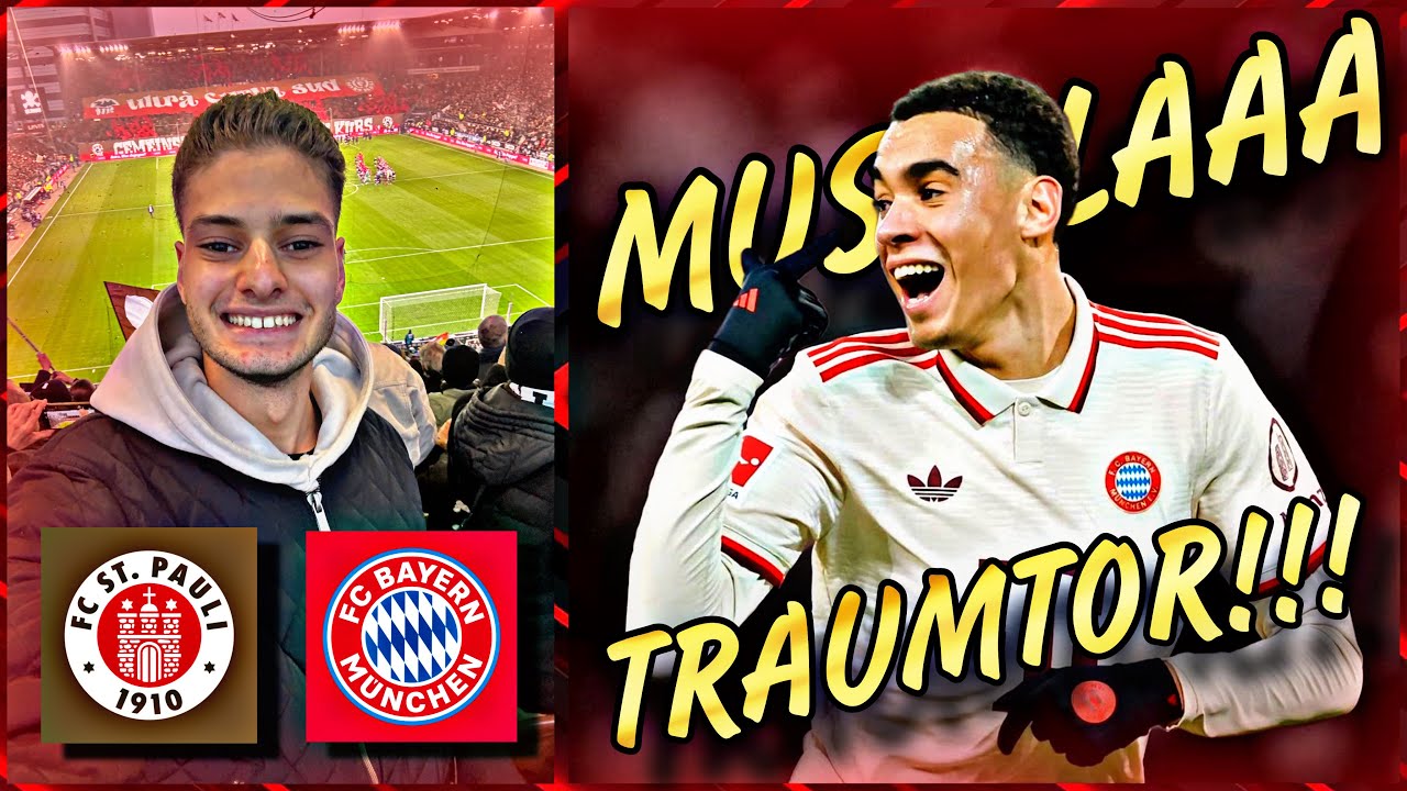 MUSIALA TRAUMTOR!!! 🤯🔥 Fanfreundschaft 🤝🏻❤️ | St. Pauli vs. FC Bayern - Stadionvlog | MIDO
