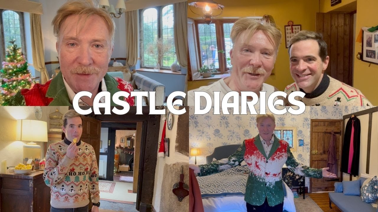 CASTLE DIARIES | Decorating Outdoors Hosting the Village Christmas Party at our Little Castle