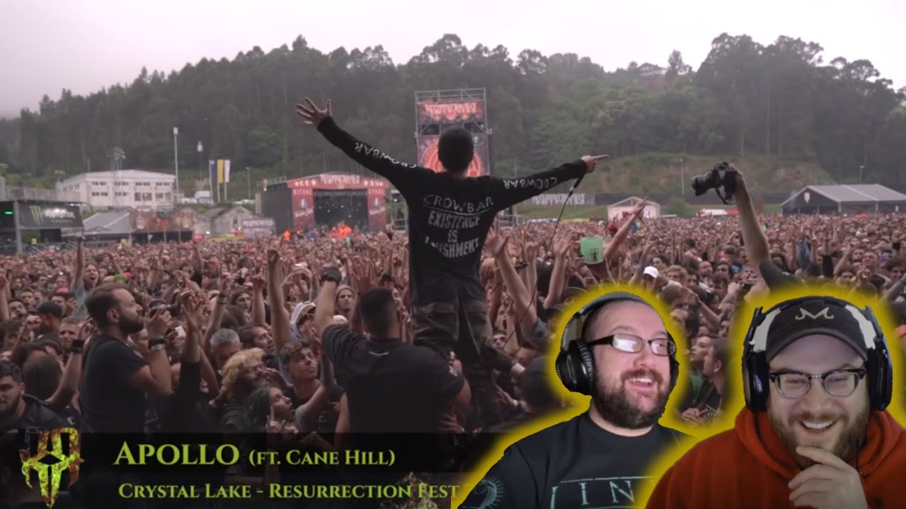 Crystal Lake - Apollo (Live at Resurrection Fest) REACTION