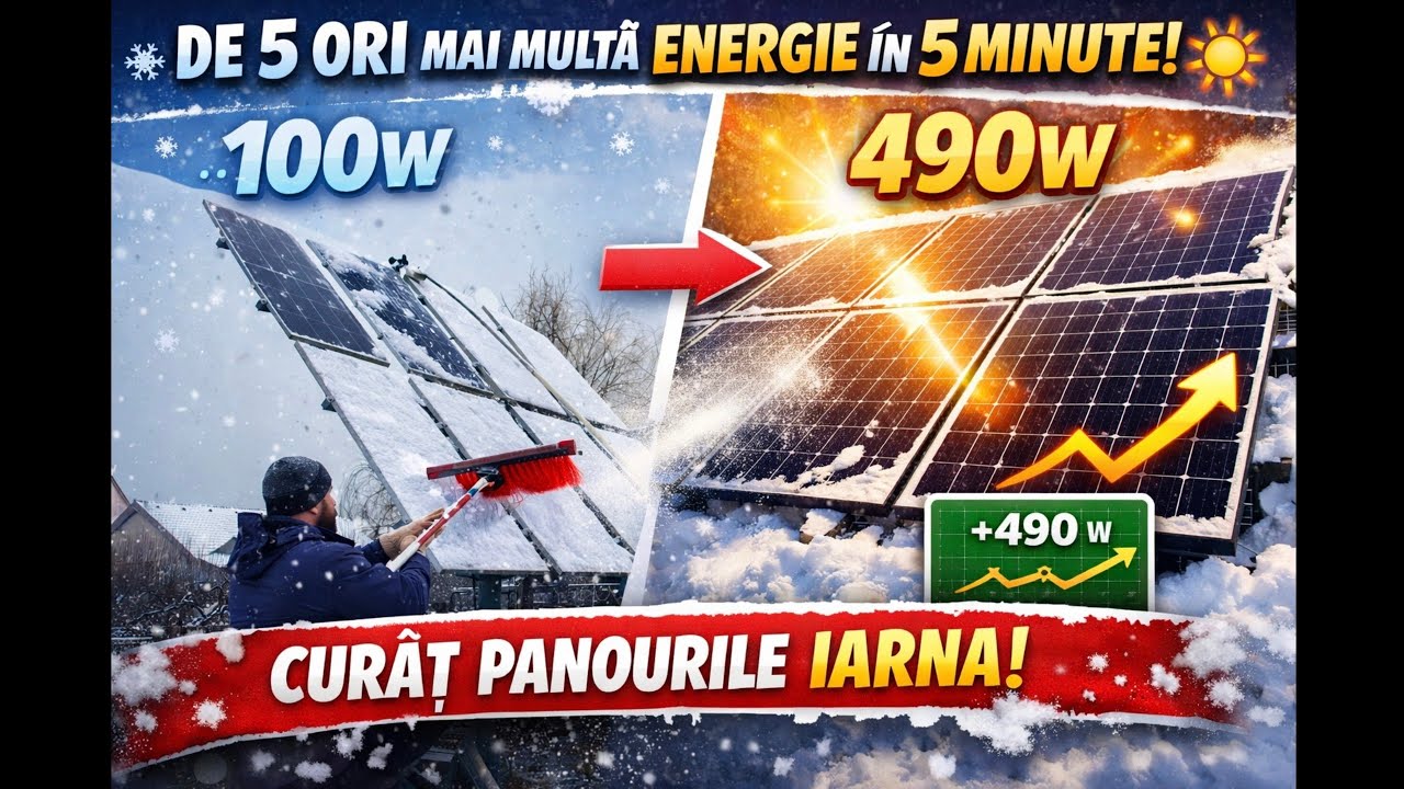 De 5 ori mai multă energie în doar 5 minute! ❄️☀️