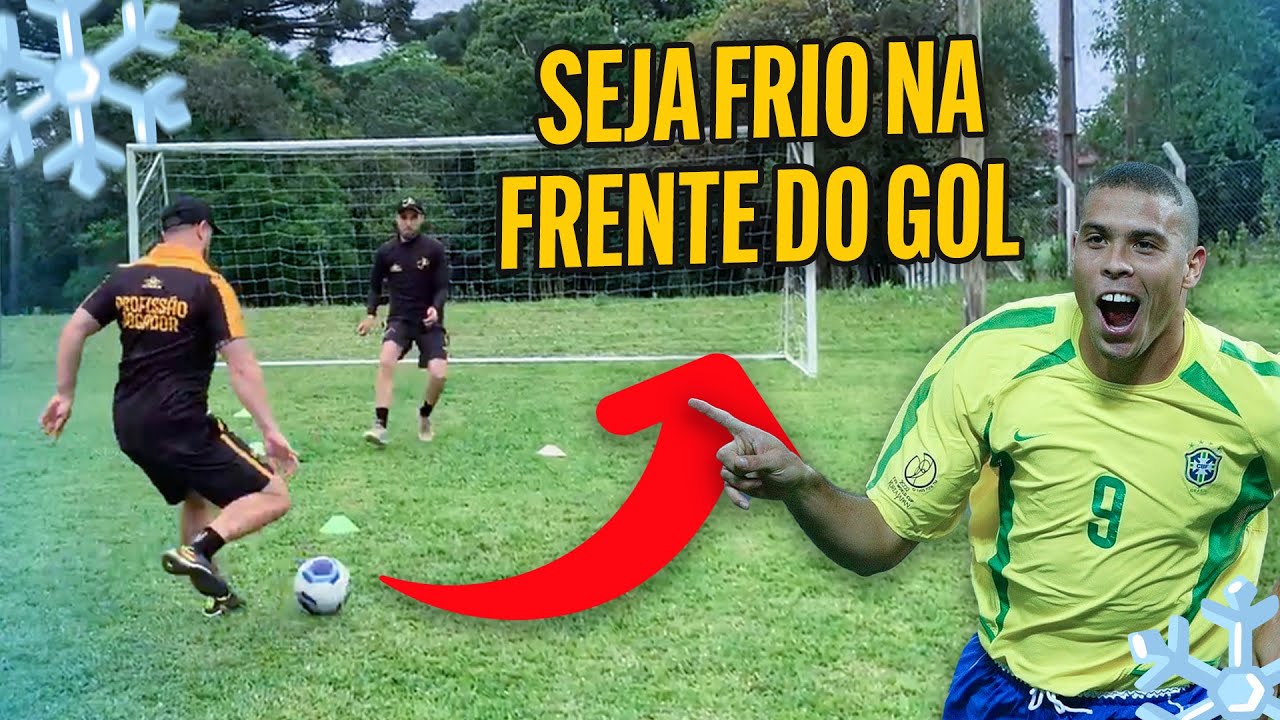 COMO FAZER MAIS GOLS? TREINO 1X1 CONTRA O GOLEIRO!