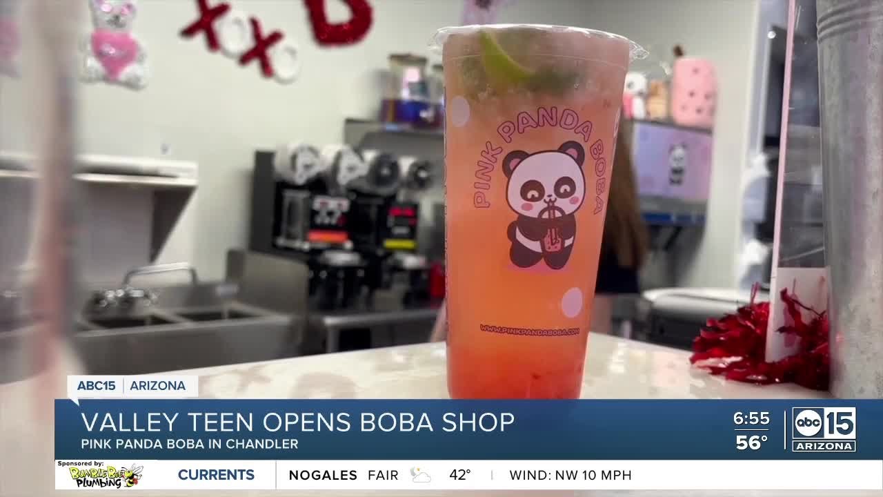 Gilbert teen balancing school and thriving boba business