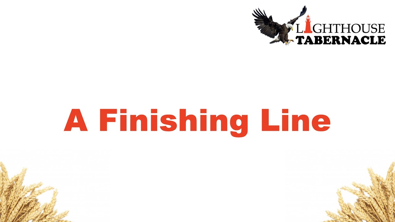 A Finishing Line
