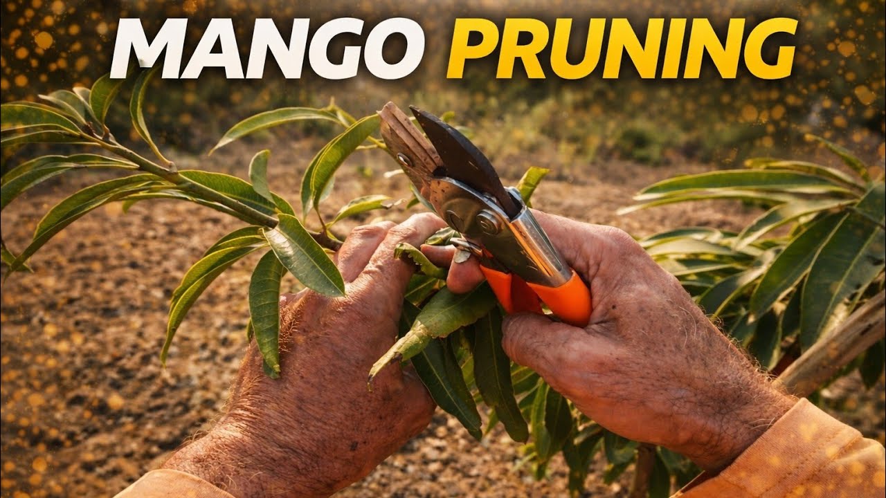 Why Mango Tree Pruning in October is Important | Mango Farming Tips