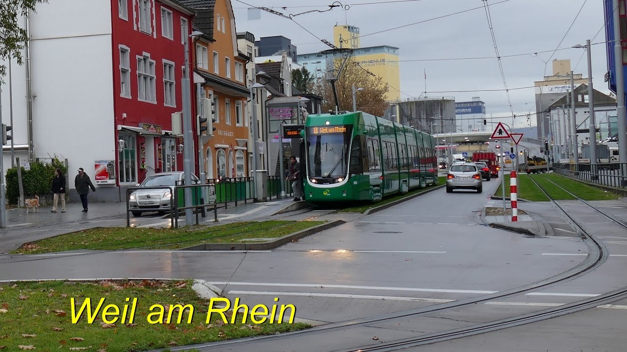 Weil am Rhein, Allemagne. Tram et Bus