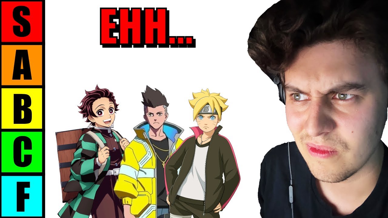 Graphic Designer RANKS ANIME By Design (Tier List Tuesday #11)