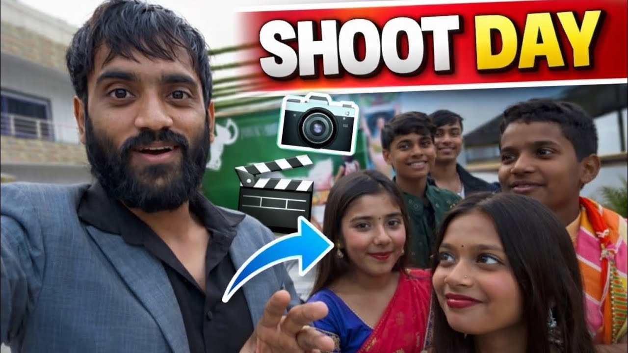 Finally Bachon Ko Le Aaye Shoot Pe! 😍| Shoot Day Vlog🫶🎥