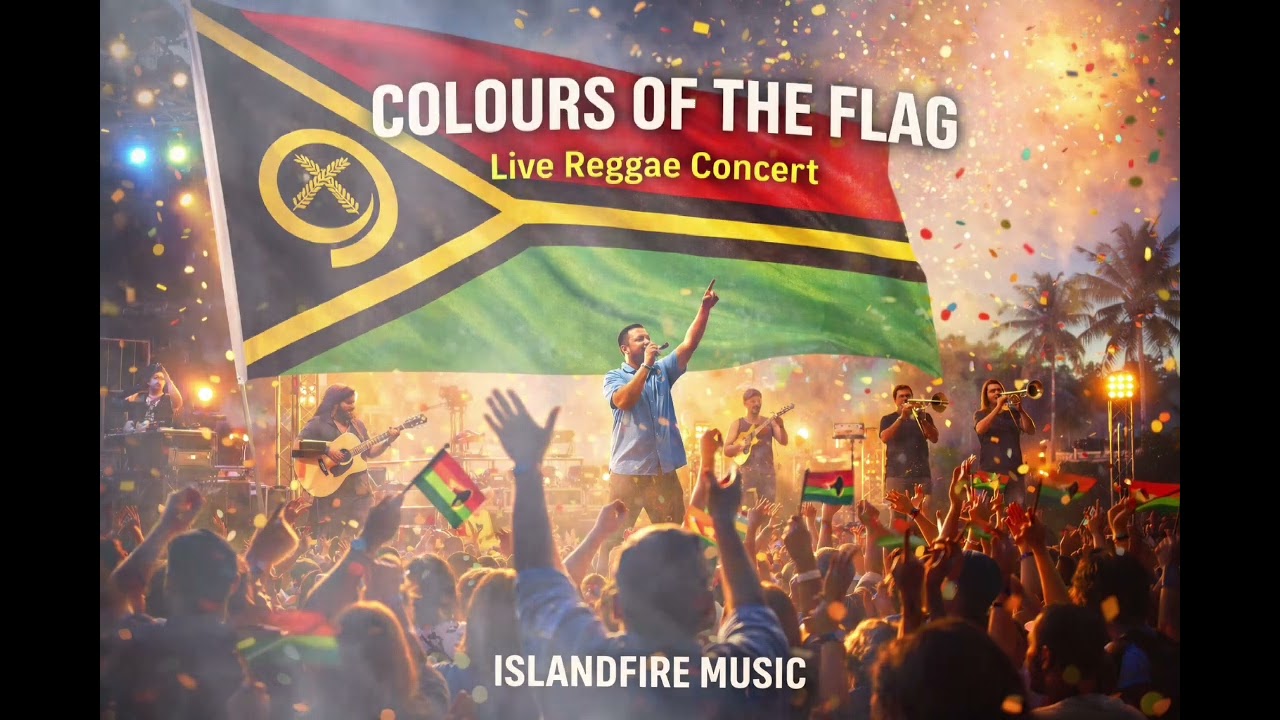 Colours of the Flag 🇻🇺 | Live Reggae Concert | Islandfire Music