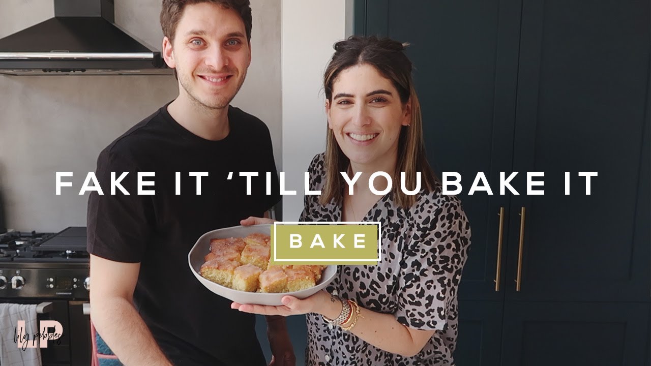 LEMON DRIZZLE SQUARES | Fake It 'till You Bake It | Lily Pebbles