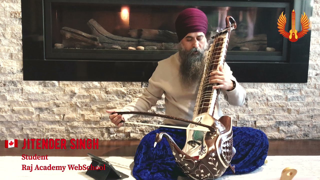 Raag Asa - Jitender Singh  | Sikh Music Training Student