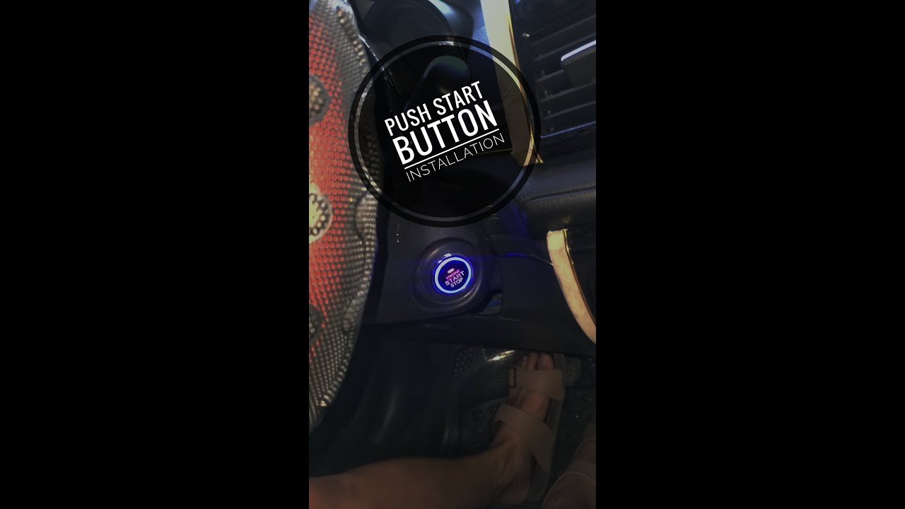 Toyota vios 3rd Gen DIY PUSH START BUTTON INSTALLATION