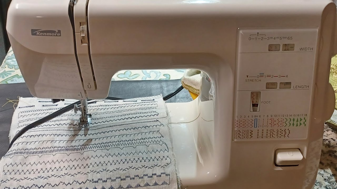 Kenmore sewing machine model 385 #sewing #costura