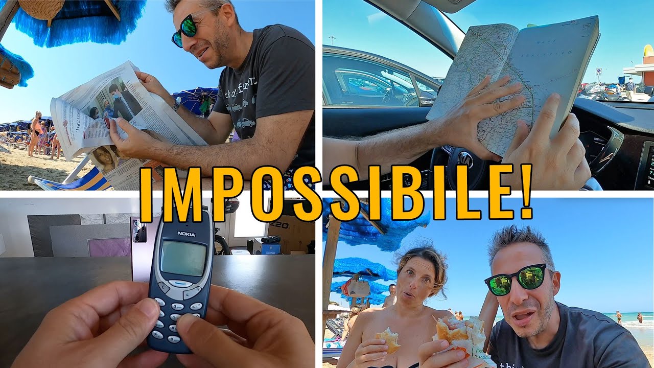 Una SETTIMANA SENZA TECNOLOGIA. Impossibile!