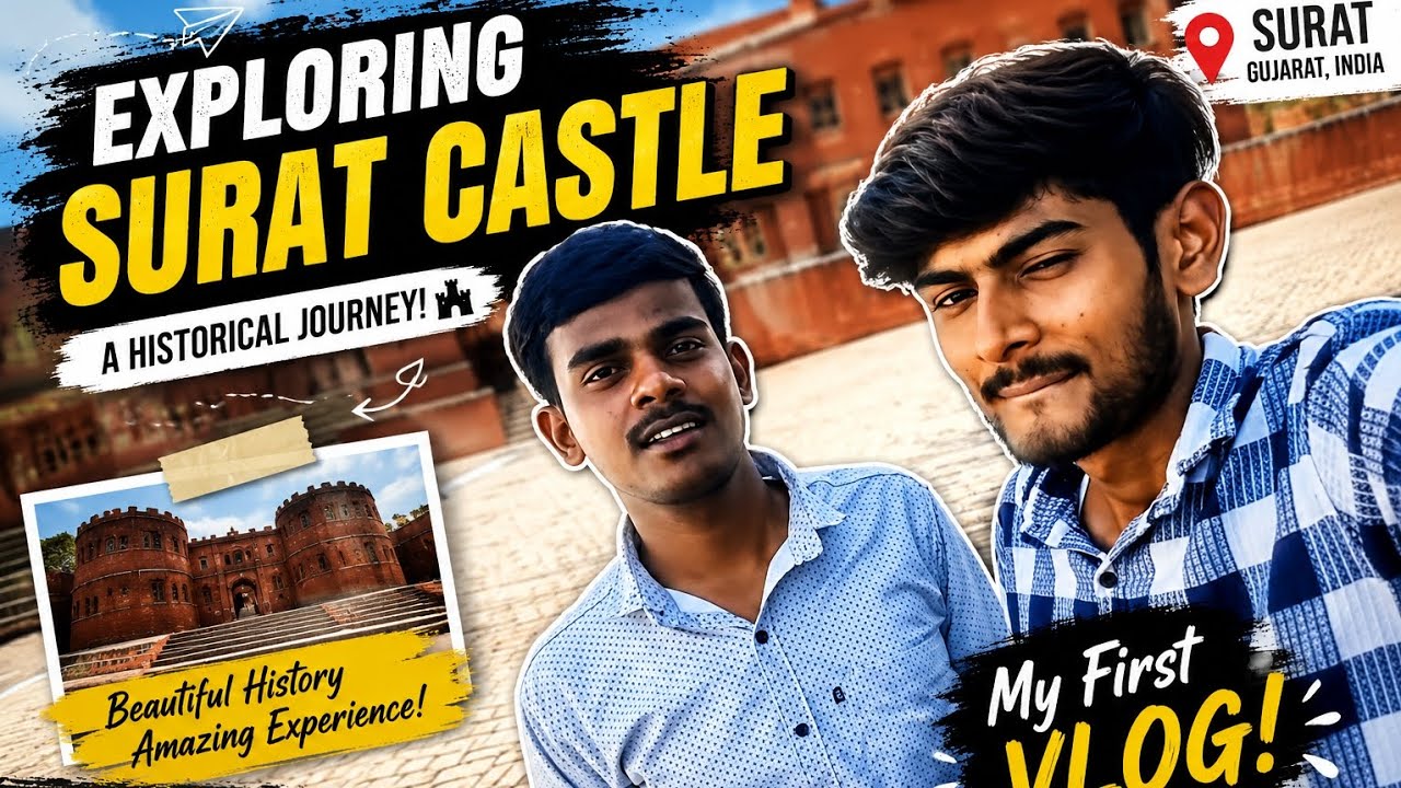 Exploring the Historic Surat Fort: A Hidden Gem in Gujarat