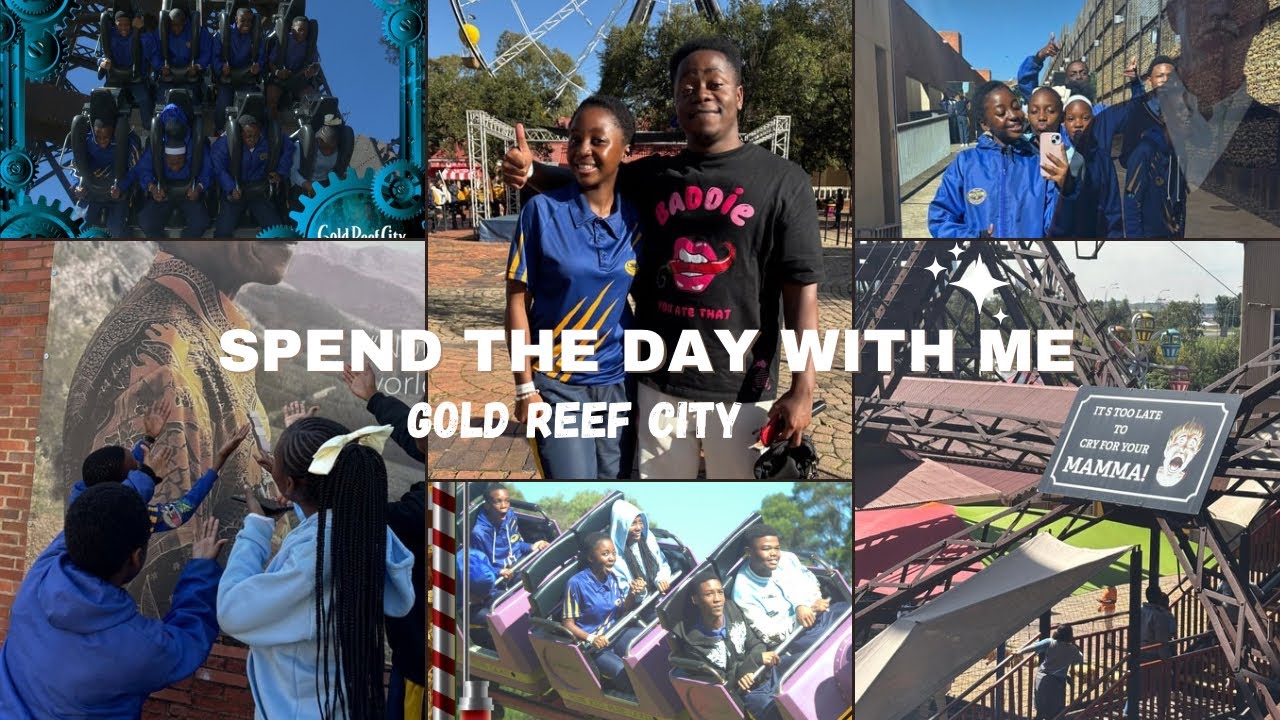 VLOG||Spend the day with me||Apartheid Museum||Gold Reef City