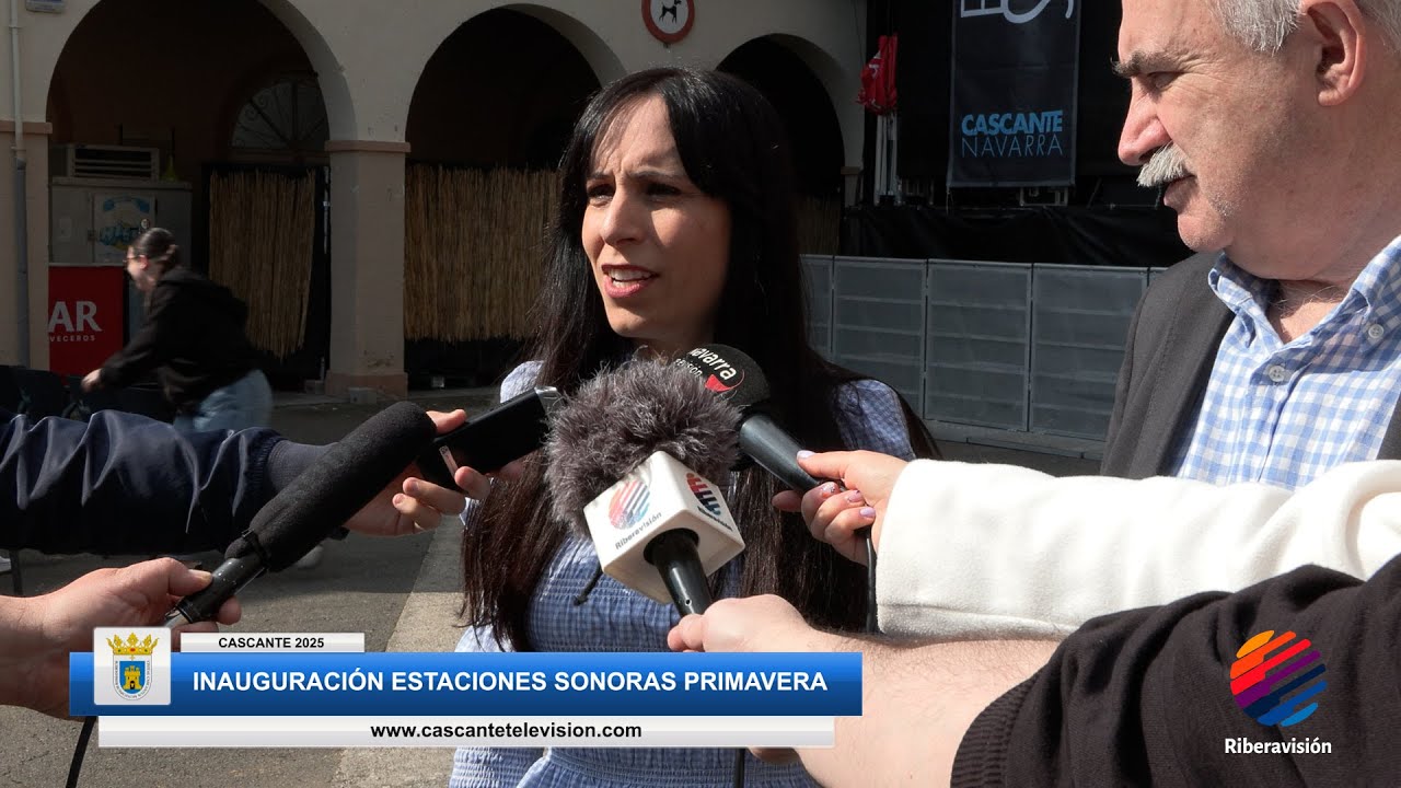 INAUGURACIÓN Estaciones Sonoras PRIMAVERA Cascante 2025