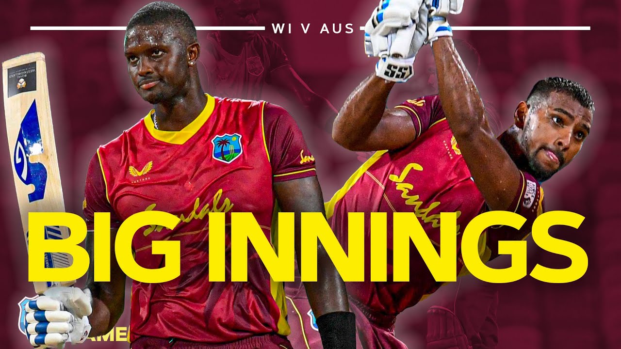 3️⃣ Wickets In 6️⃣ Balls! | Pooran & Holder Hit Sensational Half-Centuries | West Indies v Australia