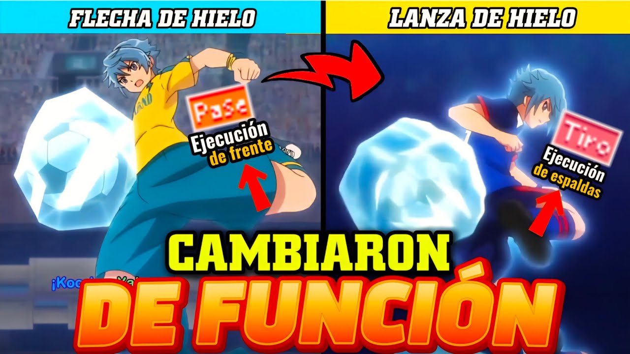 TECNICAS QUE EVOLUCIONARON MAS ALLÁ DE SU FUNCIÓN PRINCIPAL en  Inazuma Eleven