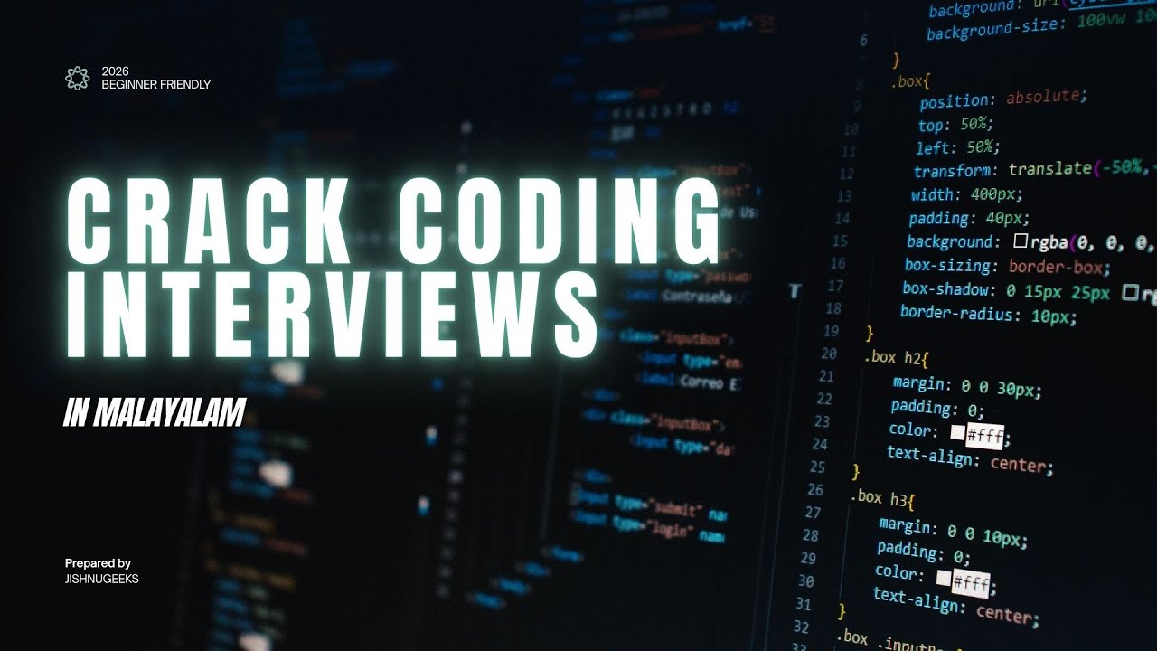Crack Coding Interviews In Malayalam  | Largest Number in a List |  Logic Cheat Code #1| JishnuGeeks