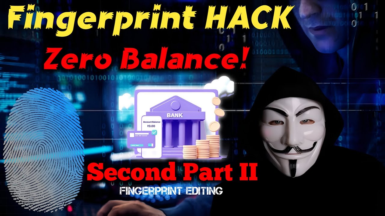 Fingerprint Part II &ndash; Fingerprint Editing Secrets Revealed (cybersecurity awareness)
