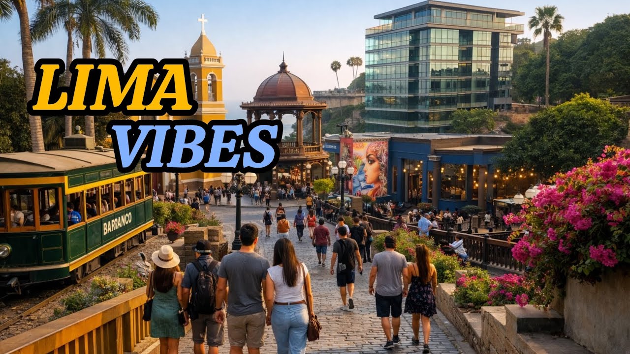 STROLLING THROUGH BARRANCO | RELAXING WALK IN LIMA PERU 🇵🇪 | WALKING TOUR 4K