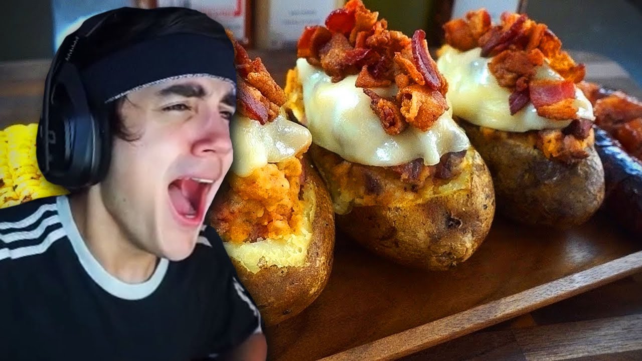 ROIER REACCIONA A LA CAPITAL: Papa rellena de Carne Asada