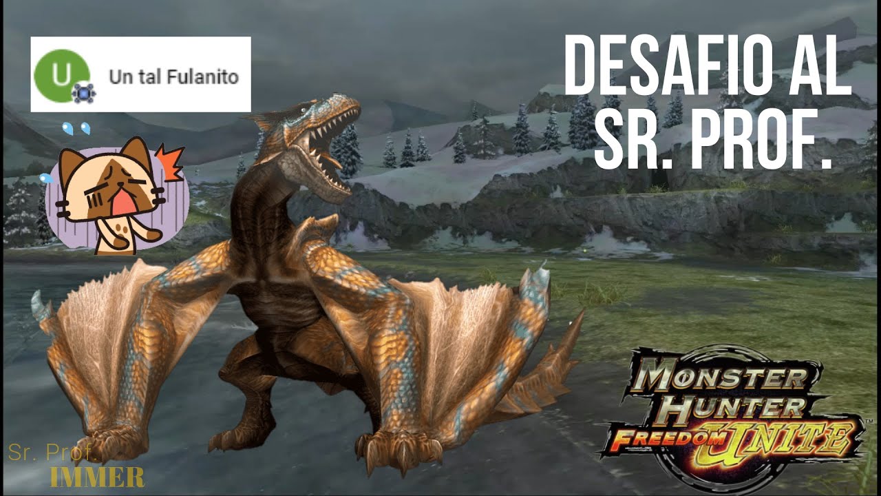 Desafío (Un Tal Fulanito) - (PSP) Monster Hunter Freedom Unite/MHFU