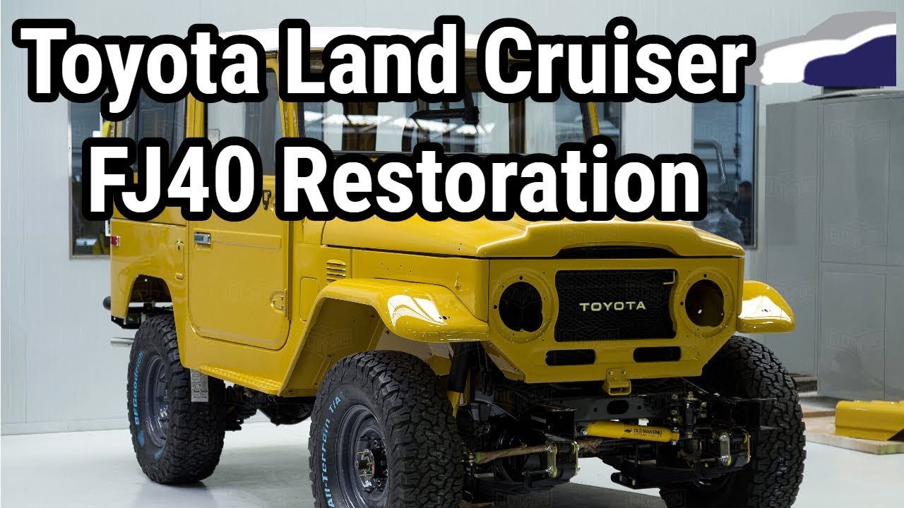 1977 Toyota Land Cruiser FJ40 Restoration