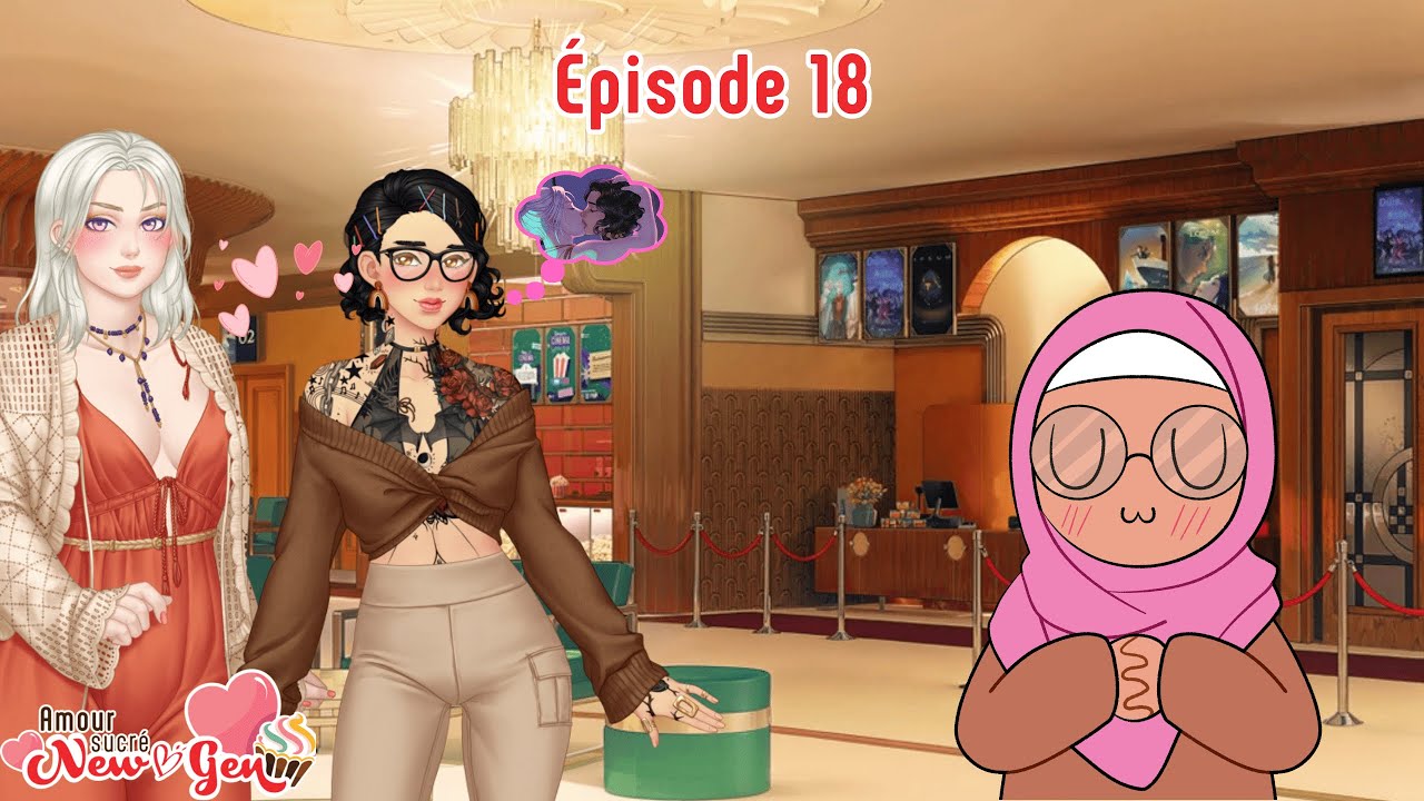 🧁Amour sucré - New Gen : épisode 18 : Le ciné-club devient un date