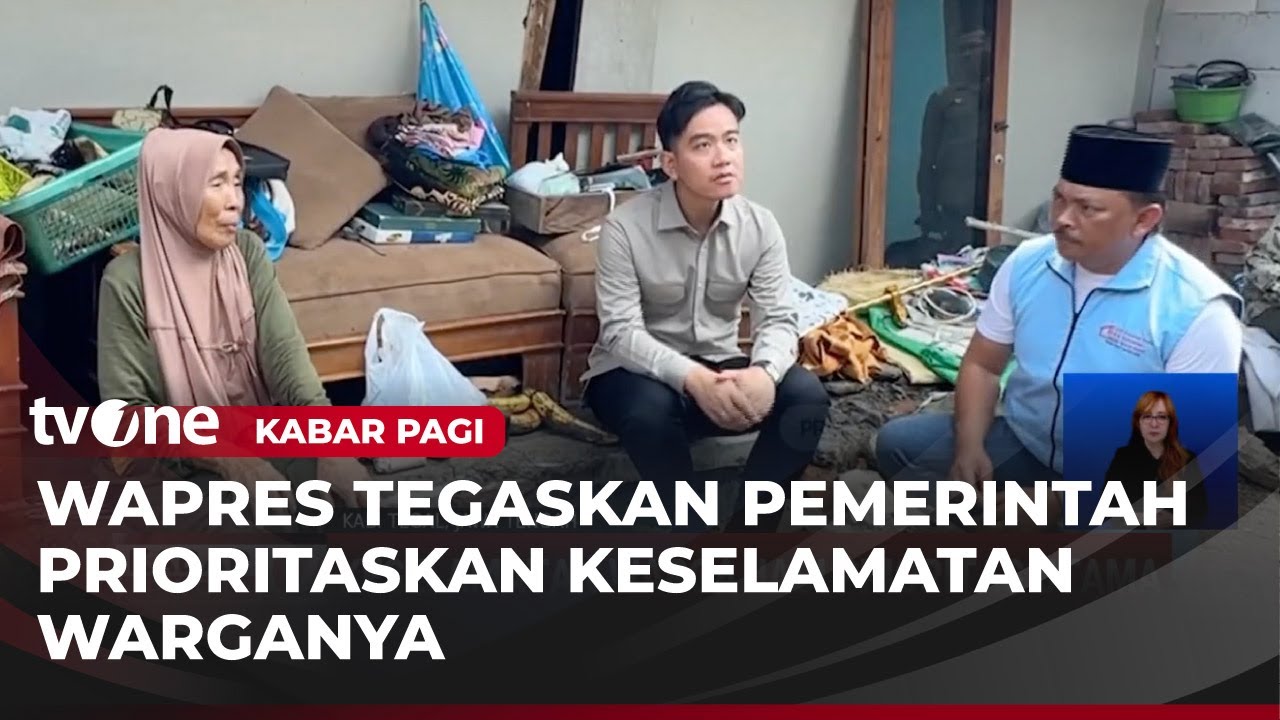 Wapres Gibran Tinjau Bencana Tanah Bergerak di Kabupaten Tegal | Kabar Pagi