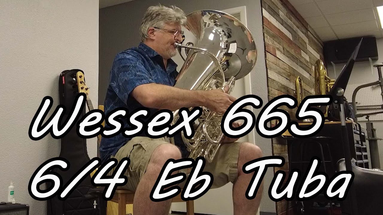 Eb tuba head to head with a Wessex ‘Tubby’ - TE665HP  (review/reaction in the Description)